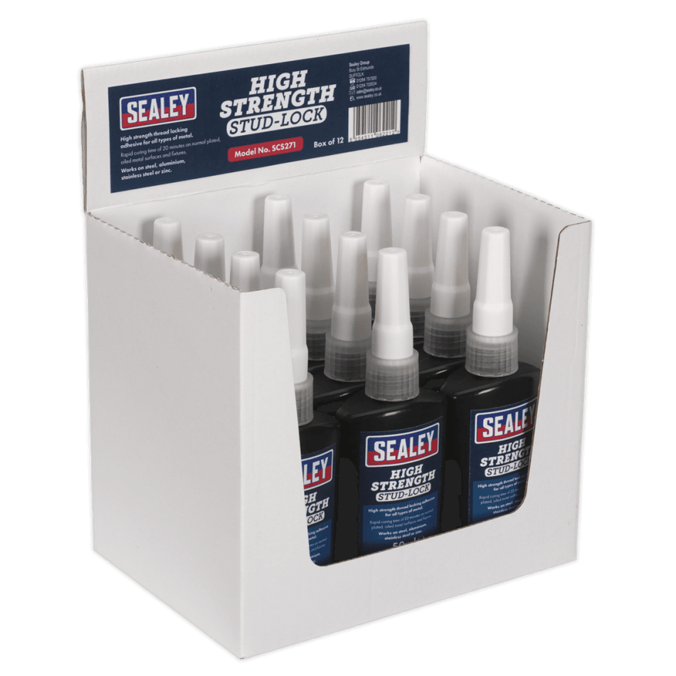 Stud Lock High Strength 50ml Pack of 12 : Model No.SCS271