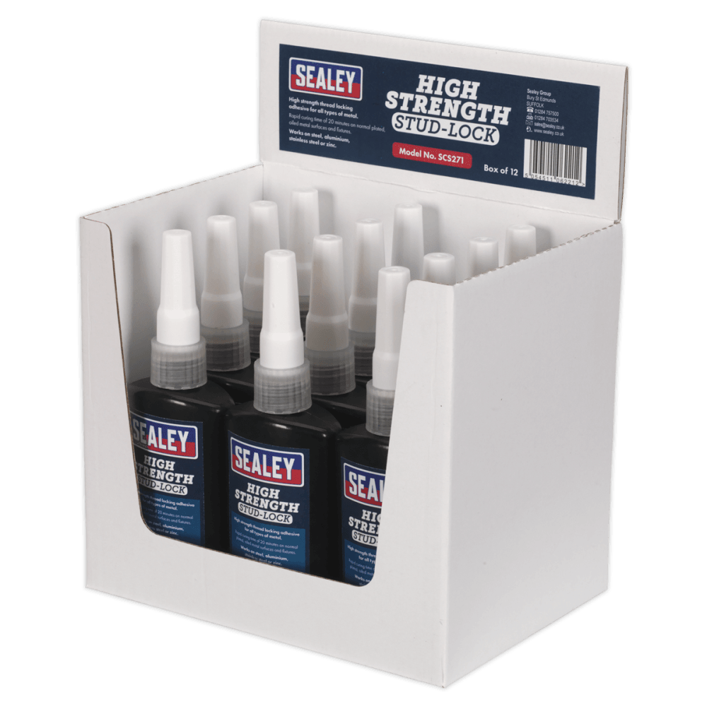Stud Lock High Strength 50ml Pack of 12 : Model No.SCS271