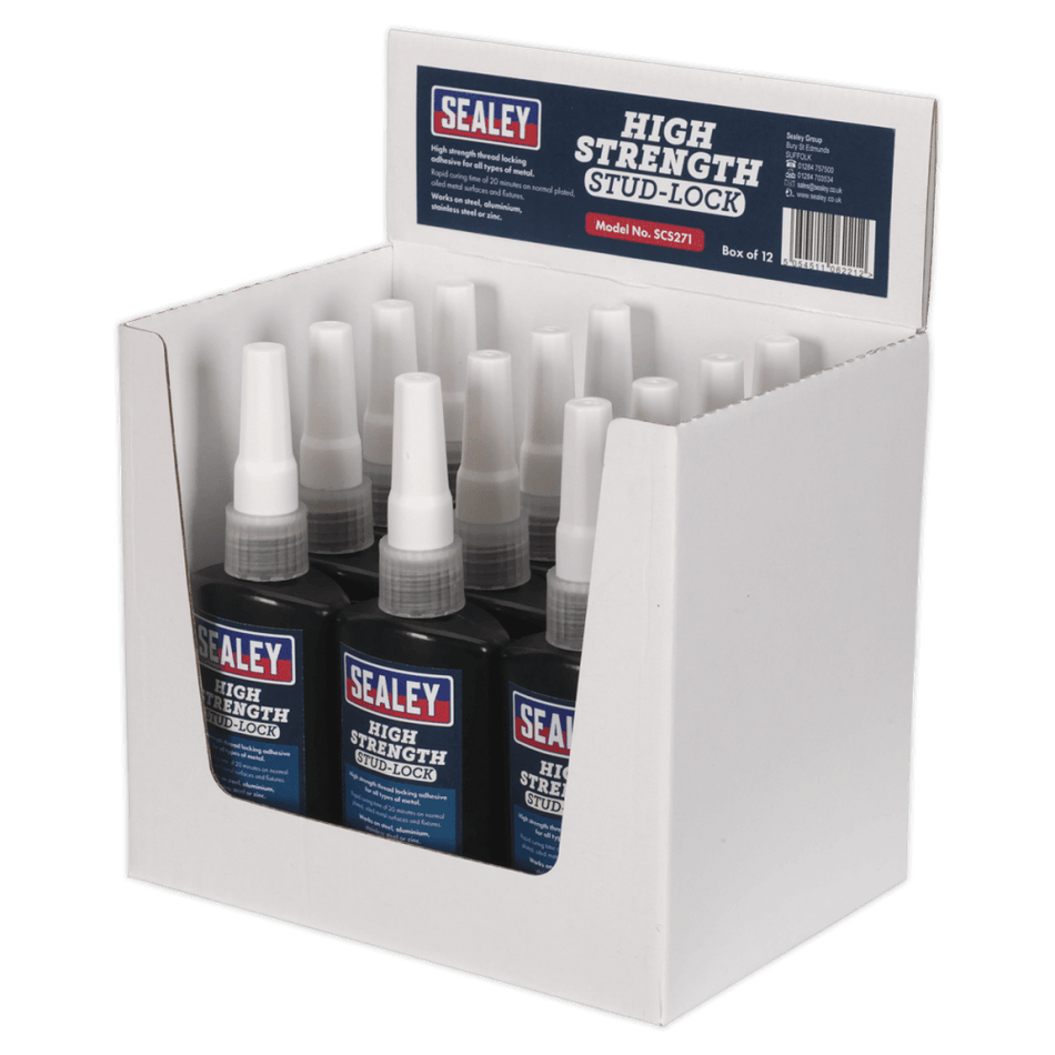 Stud Lock High Strength 50ml Pack of 12 : Model No.SCS271
