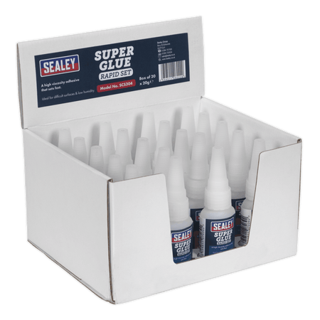 Super Glue Rapid Set 20g Pack of 20 : Model No.SCS304
