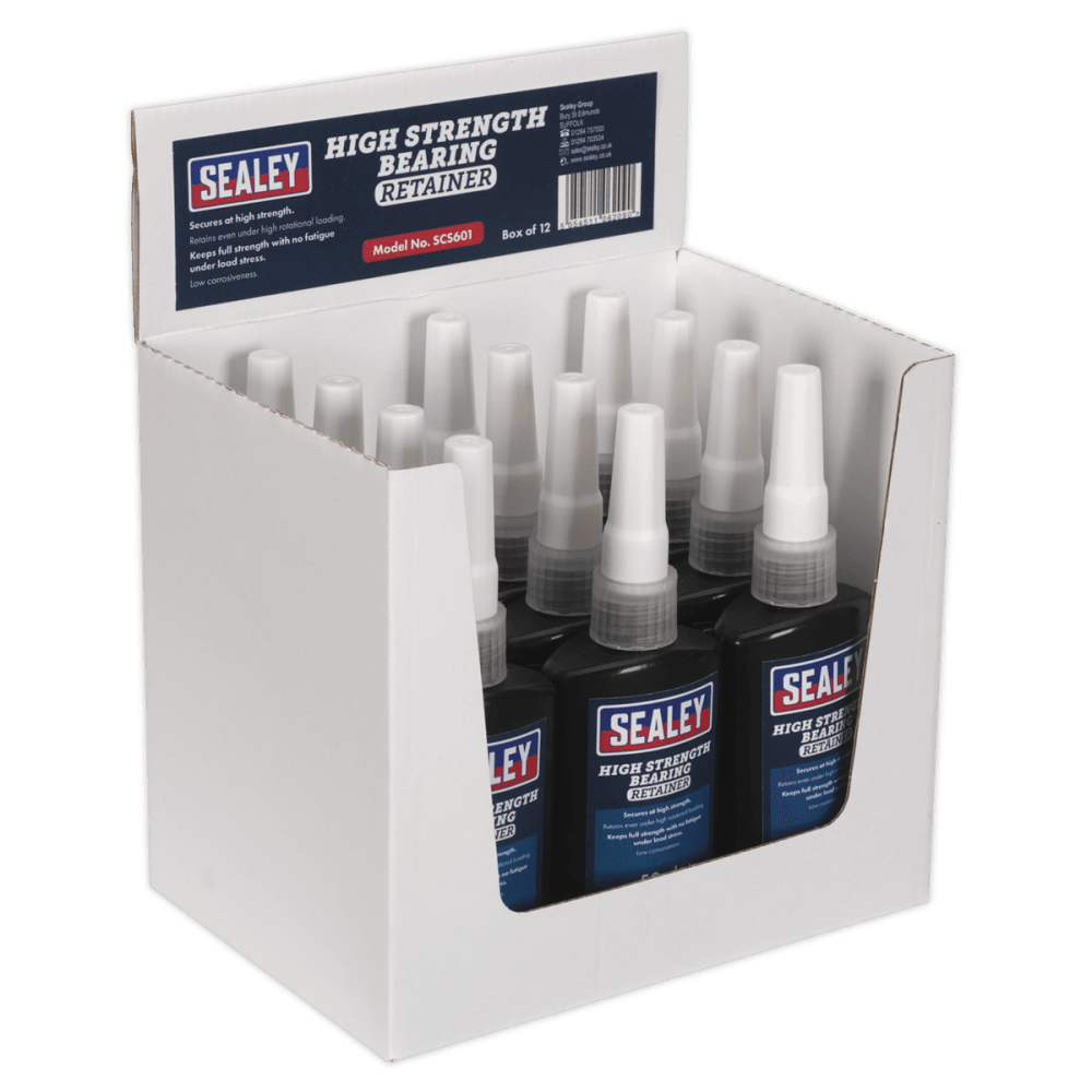 Bearing Fit Retainer High Strength 50ml Pack of 12 : Model No.SCS601