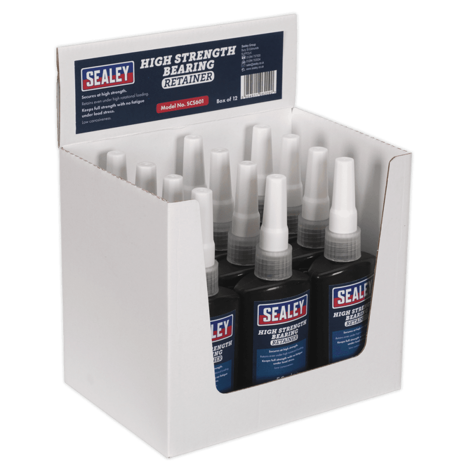 Bearing Fit Retainer High Strength 50ml Pack of 12 : Model No.SCS601