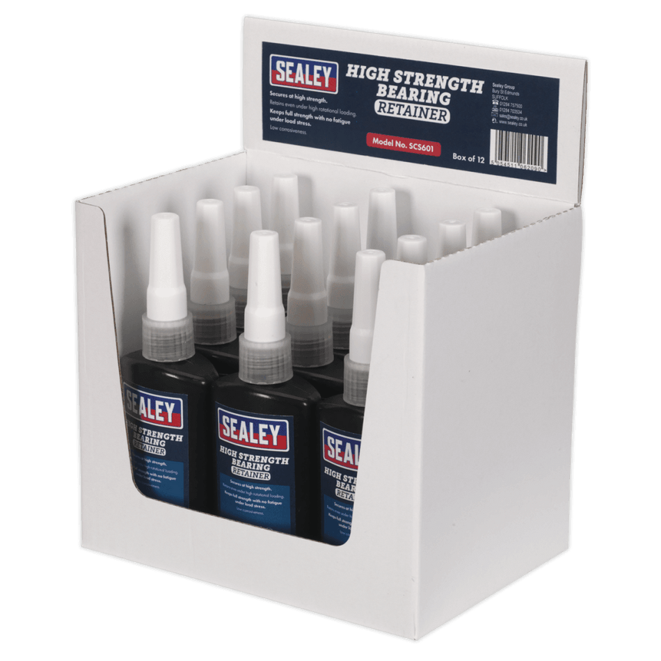 Bearing Fit Retainer High Strength 50ml Pack of 12 : Model No.SCS601