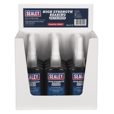 Bearing Fit Retainer High Strength 50ml Pack of 12 : Model No.SCS601