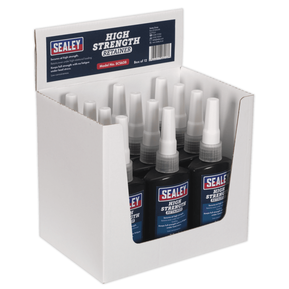 High Strength Retainer 50ml Pack of 12 : Model No.SCS638