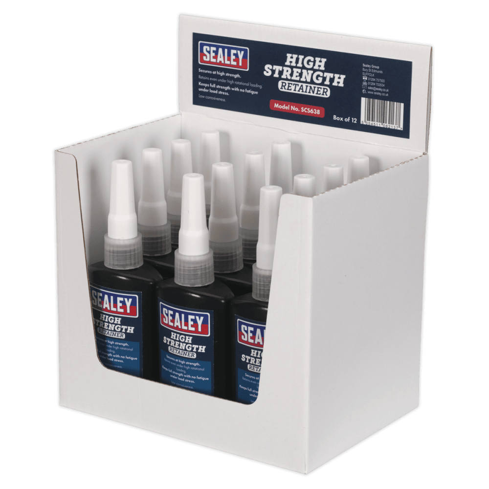 High Strength Retainer 50ml Pack of 12 : Model No.SCS638