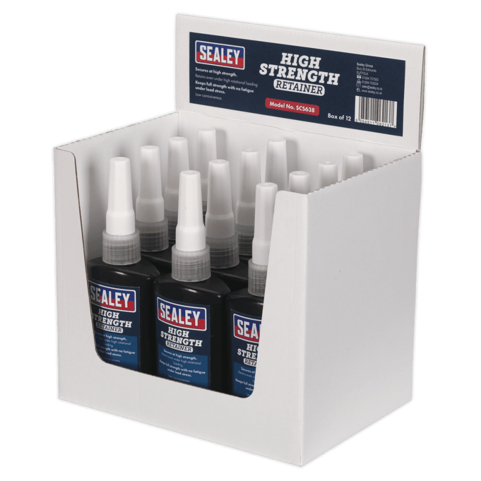 High Strength Retainer 50ml Pack of 12 : Model No.SCS638