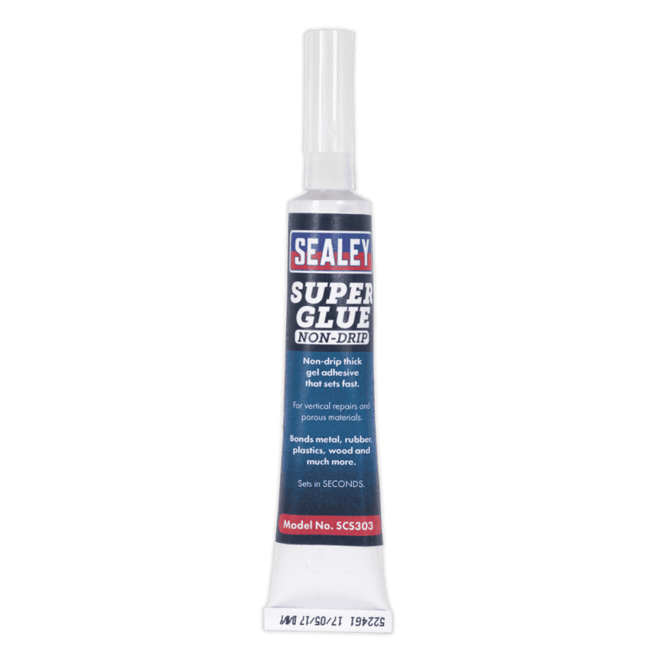 Super Glue Non-Drip Gel 20g : Model No.SCS303S