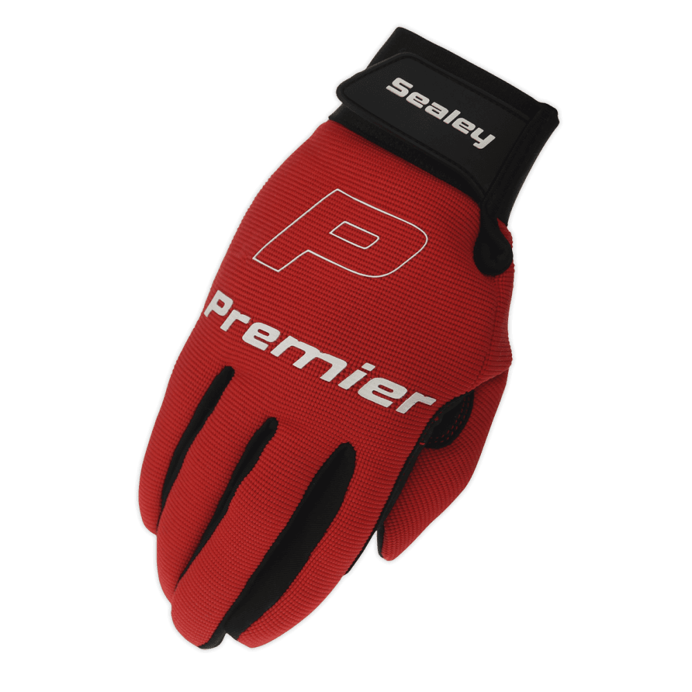 Mechanic's Gloves Padded Palm - Large : Model No.MG796L