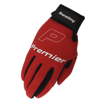 Mechanic's Gloves Padded Palm - Large : Model No.MG796L