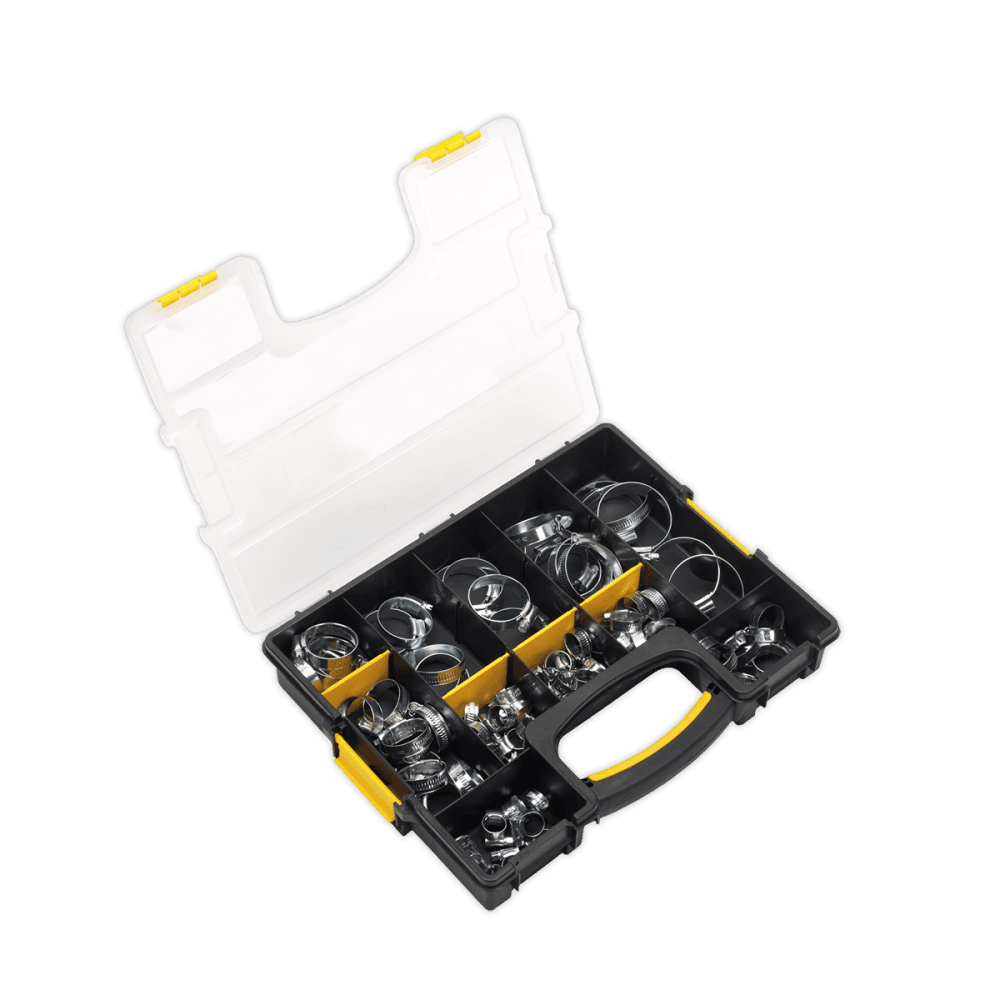 Hose Clip Assortment 8-57mm 85pc : Model No.SHC85AC