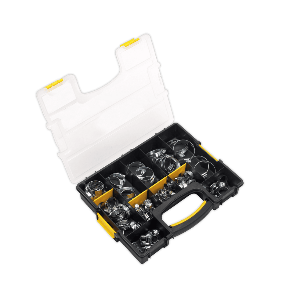 Hose Clip Assortment 85pc Ã‡?8-57mm : Model No.SHC85AC