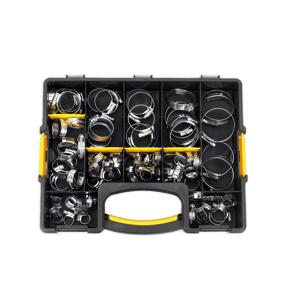 Hose Clip Assortment 85pc Ã‡?8-57mm : Model No.SHC85AC