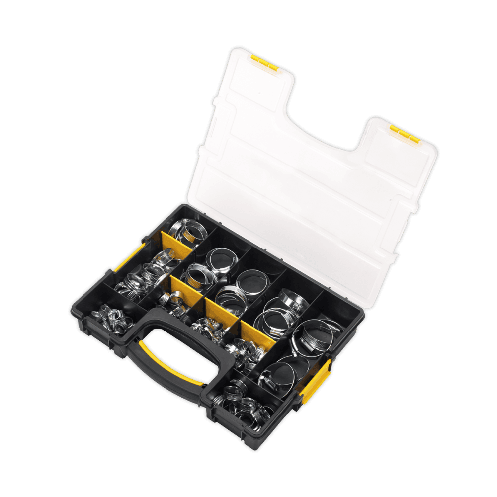 Hose Clip Assortment 8-57mm 85pc : Model No.SHC85AC