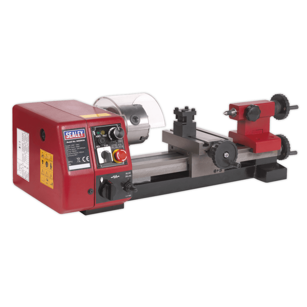 Metalworking Mini Lathe 250mm : Model No.SM2503A