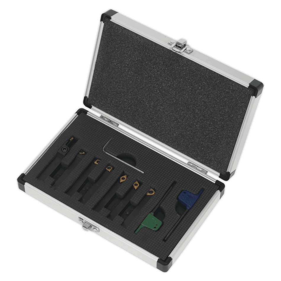 Indexable 10mm Lathe Turning Tool Set 7pc : Model No.SM3025CS6