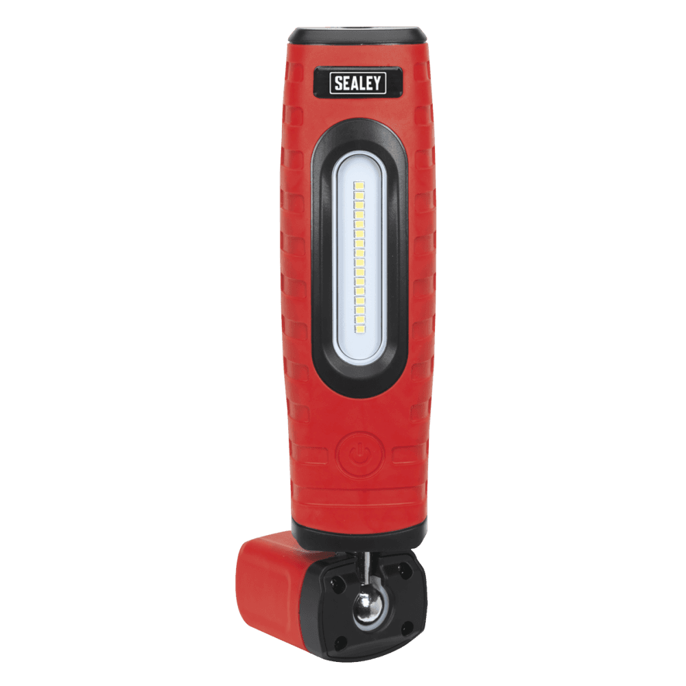 Rechargeable 360° Inspection Light 10W & 3W SMD LED - Red : Model No.LED360PLUSR