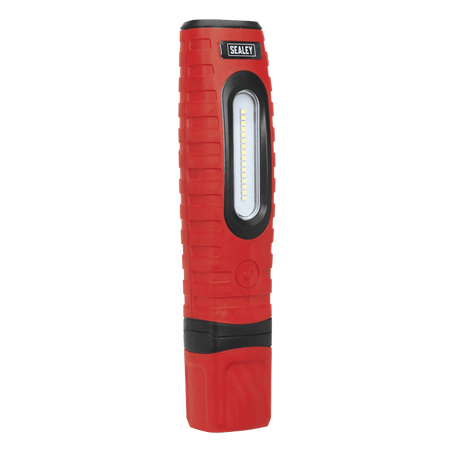 Rechargeable 360° Inspection Light 10W & 3W SMD LED - Red : Model No.LED360PLUSR