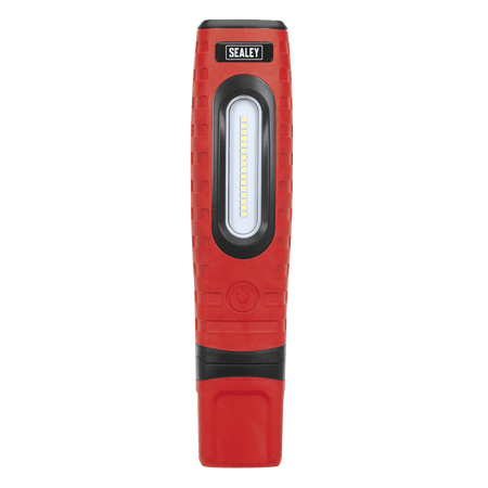 Rechargeable 360° Inspection Light 10W & 3W SMD LED - Red : Model No.LED360PLUSR