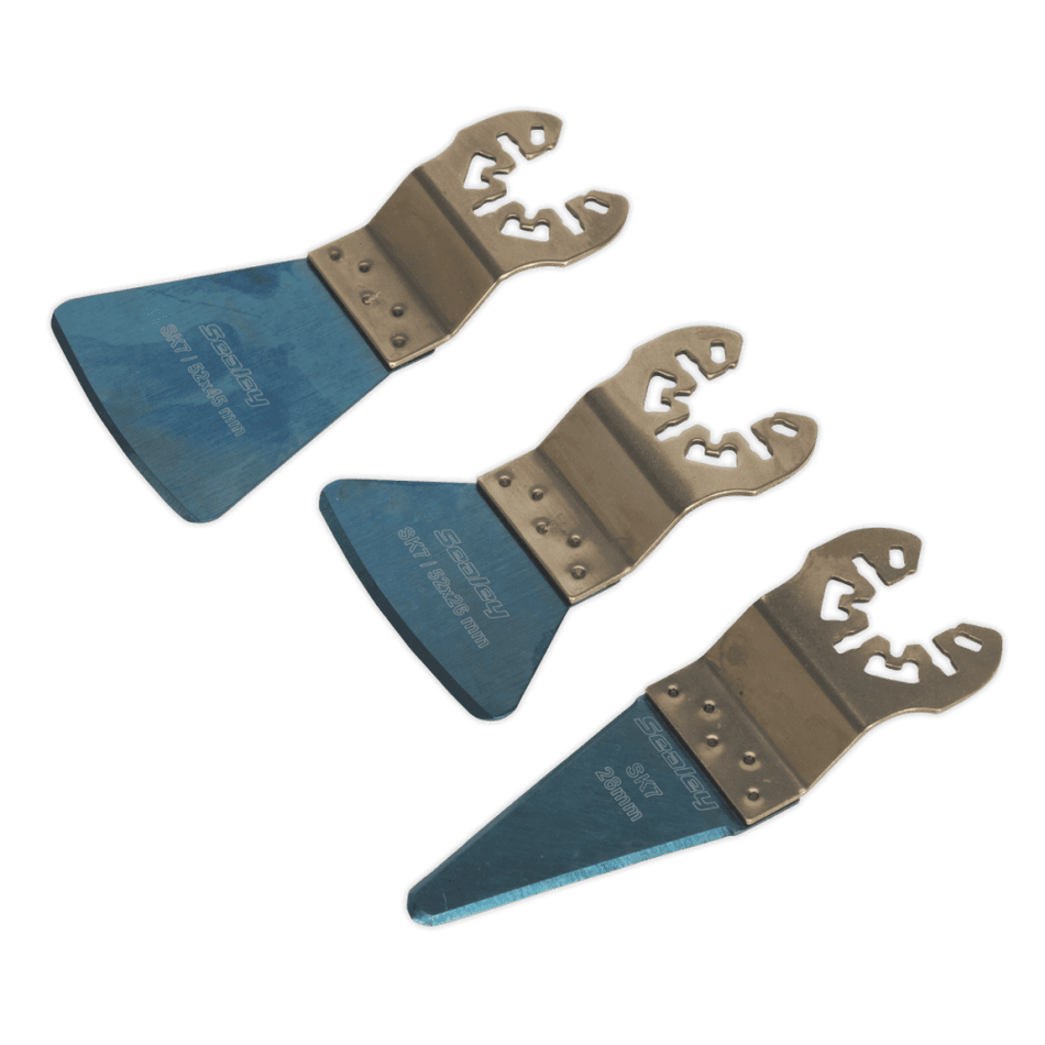 Multi-Tool Scraping Blade Set 3pc : Model No.SMTB3