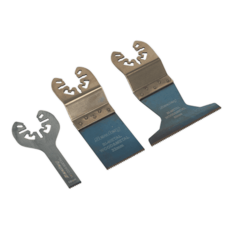 Multi-Tool Universal Cutting Blade Set 3pc : Model No.SMTC3