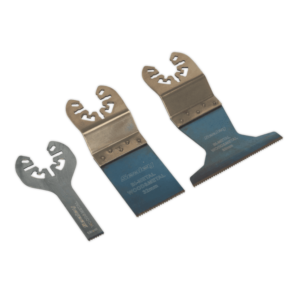 Multi-Tool Universal Cutting Blade Set 3pc : Model No.SMTC3