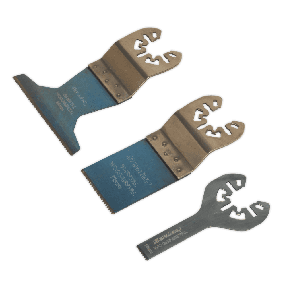 Multi-Tool Universal Cutting Blade Set 3pc : Model No.SMTC3