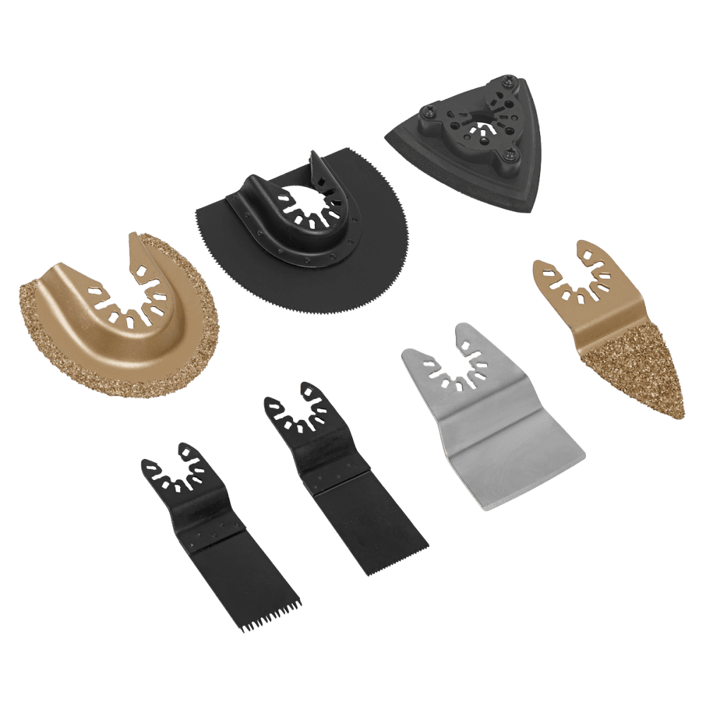 Multi-Tool All-Purpose Blade Set 7pc : Model No.SMTS7
