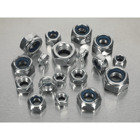 Nylon Lock Nut Assortment 300pc M6-M12 DIN 982 Metric : Model No.AB032LN