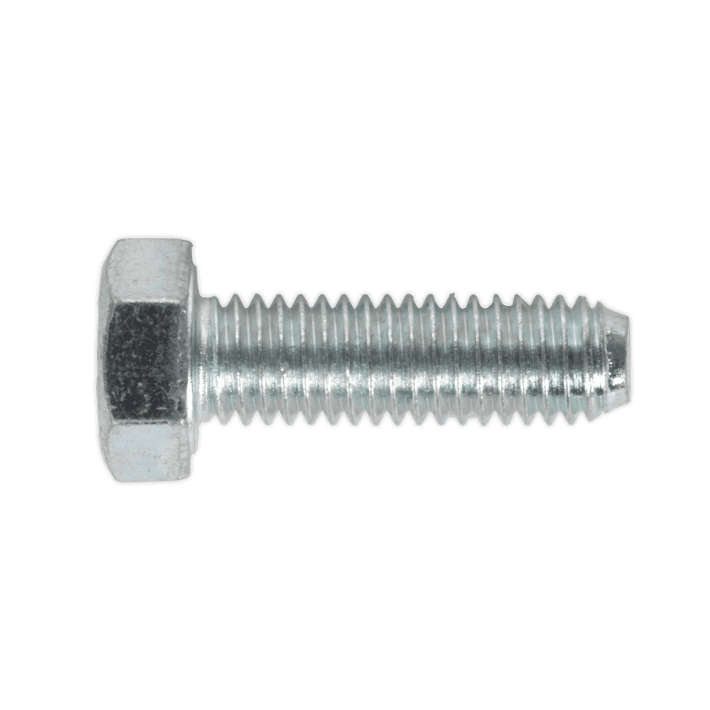 HT Setscrew M5 x 16mm 8.8 Zinc DIN 933 Pack of 50 : Model No.SS516
