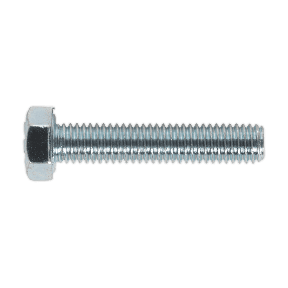 HT Setscrew M5 x 25mm 8.8 Zinc DIN 933 Pack of 50 : Model No.SS525