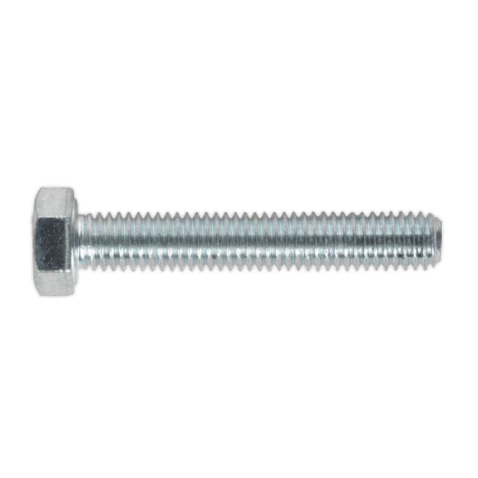 HT Setscrew M5 x 30mm 8.8 Zinc DIN 933 Pack of 50 : Model No.SS530