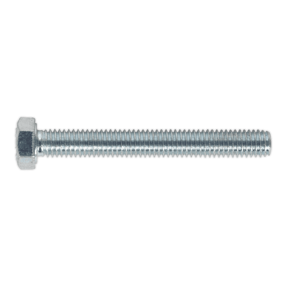 HT Setscrew M5 x 40mm 8.8 Zinc DIN 933 Pack of 50 : Model No.SS540