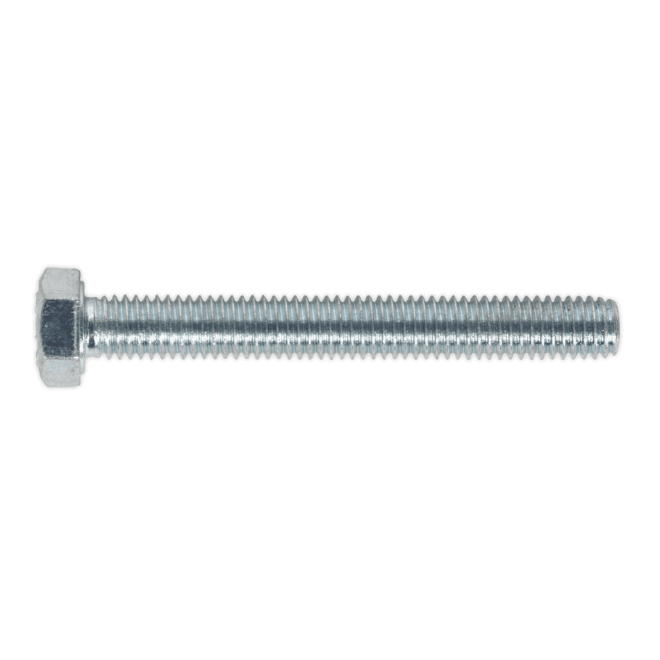 HT Setscrew M5 x 40mm 8.8 Zinc DIN 933 Pack of 50 : Model No.SS540
