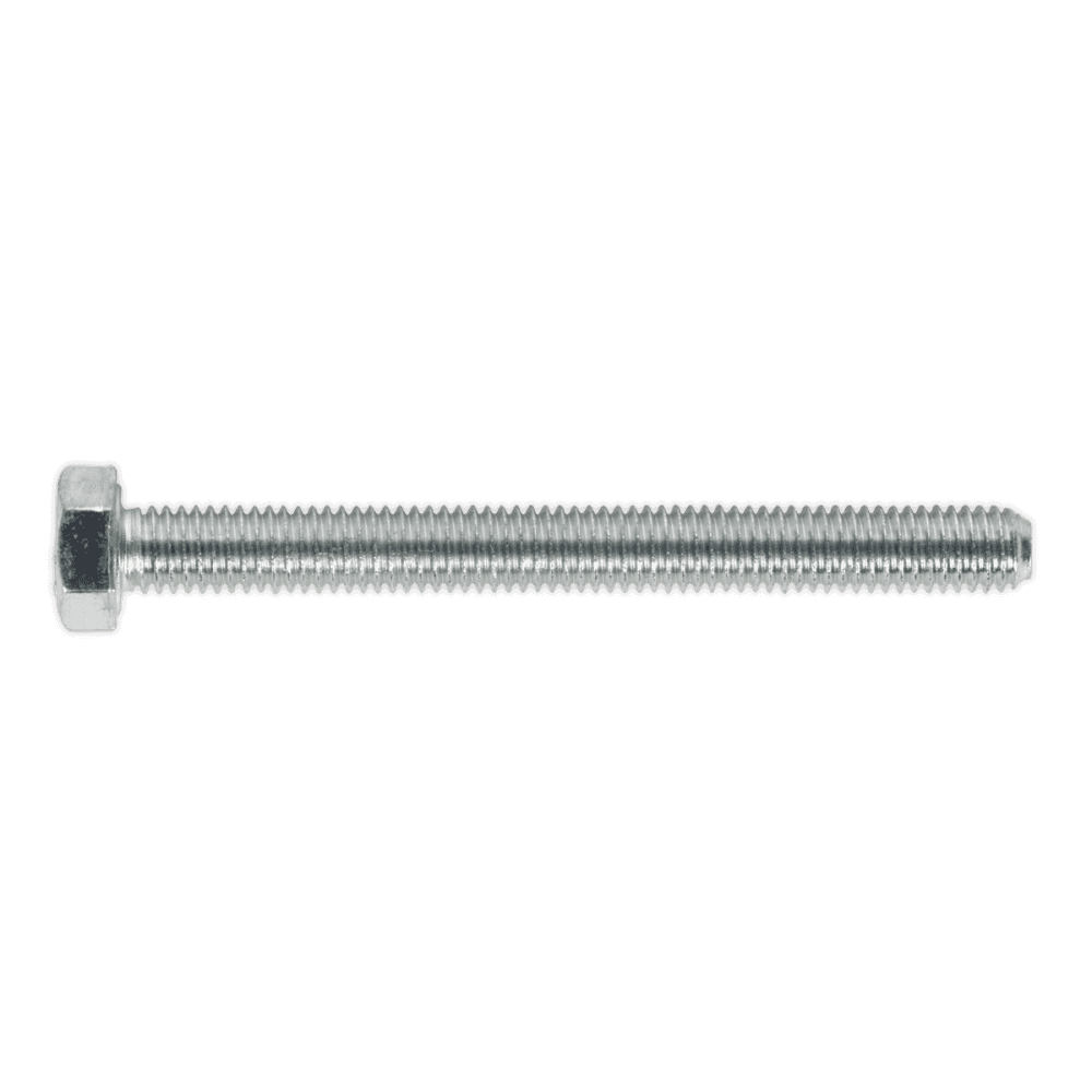 HT Setscrew M5 x 50mm 8.8 Zinc DIN 933 Pack of 50 : Model No.SS550