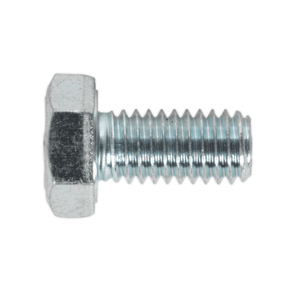 HT Setscrew M6 x 12mm 8.8 Zinc DIN 933 Pack of 50 : Model No.SS612