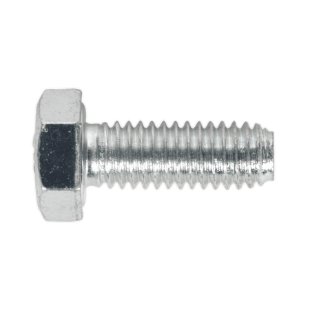 HT Setscrew M6 x 16mm 8.8 Zinc DIN 933 Pack of 50 : Model No.SS616