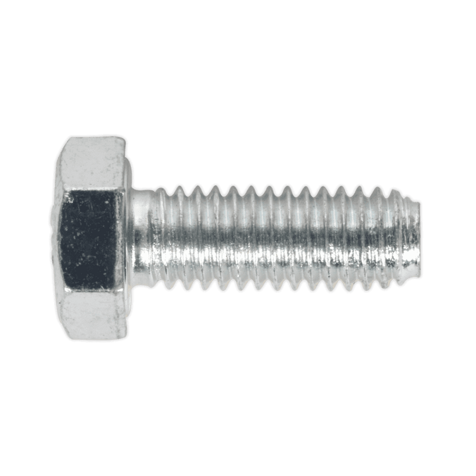 HT Setscrew M6 x 16mm 8.8 Zinc DIN 933 Pack of 50 : Model No.SS616