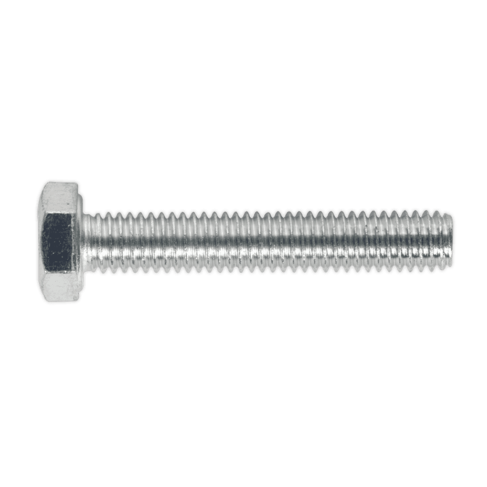 HT Setscrew M6 x 35mm 8.8 Zinc DIN 933 Pack of 50 : Model No.SS635
