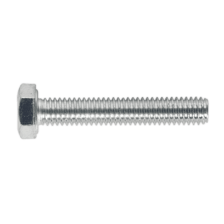 HT Setscrew M6 x 35mm 8.8 Zinc DIN 933 Pack of 50 : Model No.SS635