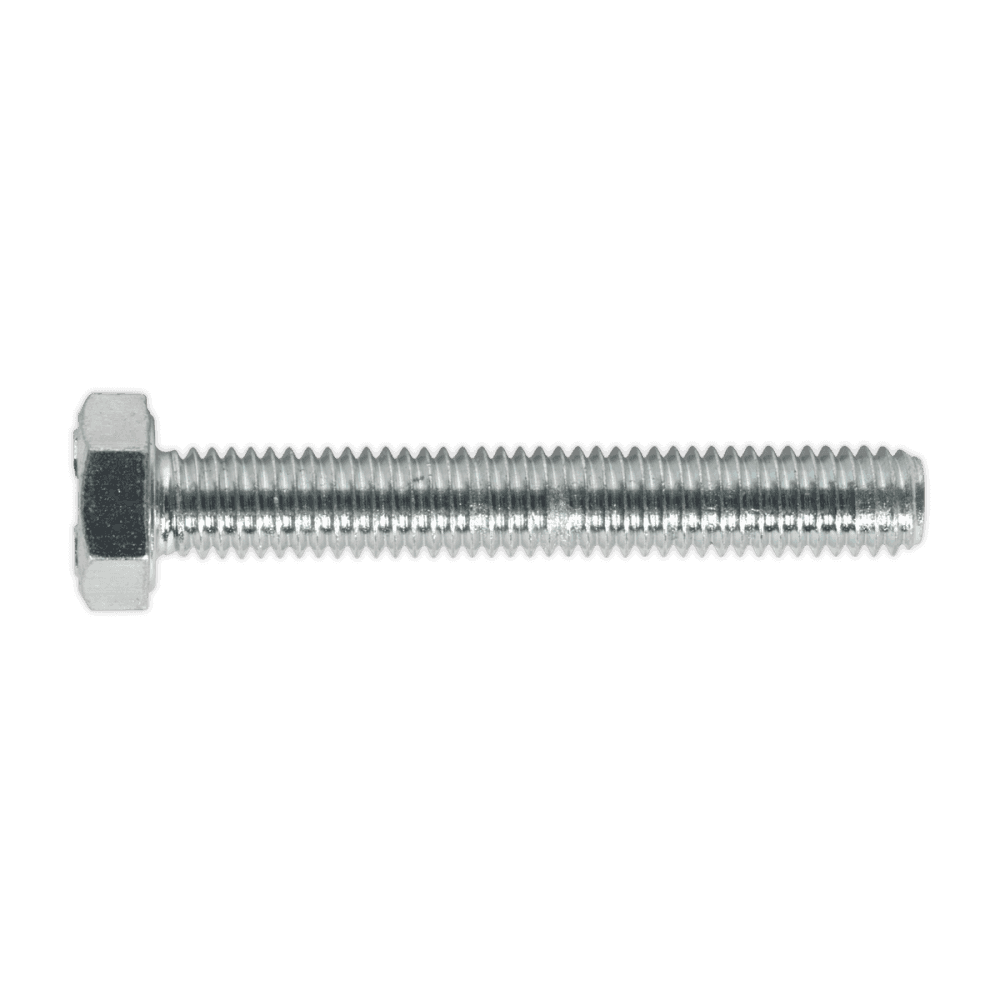HT Setscrew M6 x 40mm 8.8 Zinc DIN 933 Pack of 50 : Model No.SS640
