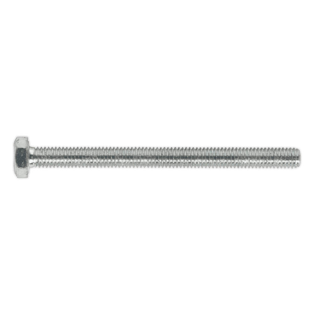 HT Setscrew M6 x 75mm 8.8 Zinc DIN 933 Pack of 50 : Model No.SS675