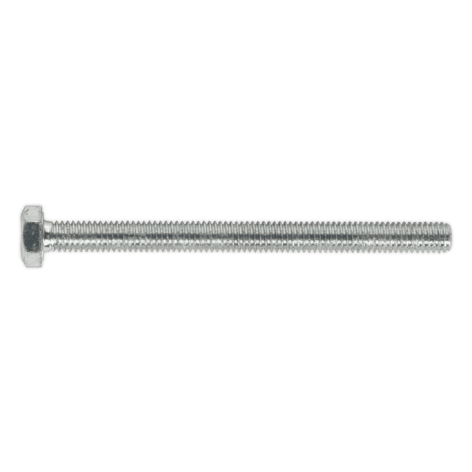 HT Setscrew M6 x 75mm 8.8 Zinc DIN 933 Pack of 50 : Model No.SS675
