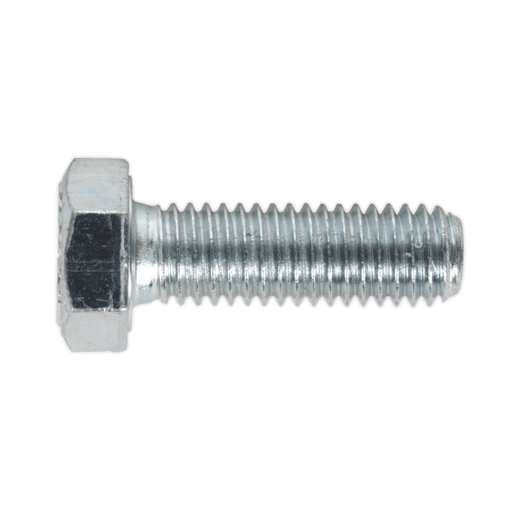 HT Setscrew M8 x 25mm 8.8 Zinc DIN 933 Pack of 50 : Model No.SS825
