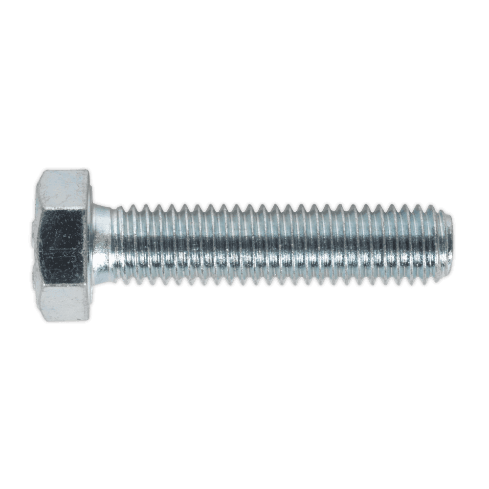 HT Setscrew M8 x 35mm 8.8 Zinc DIN 933 Pack of 50 : Model No.SS835