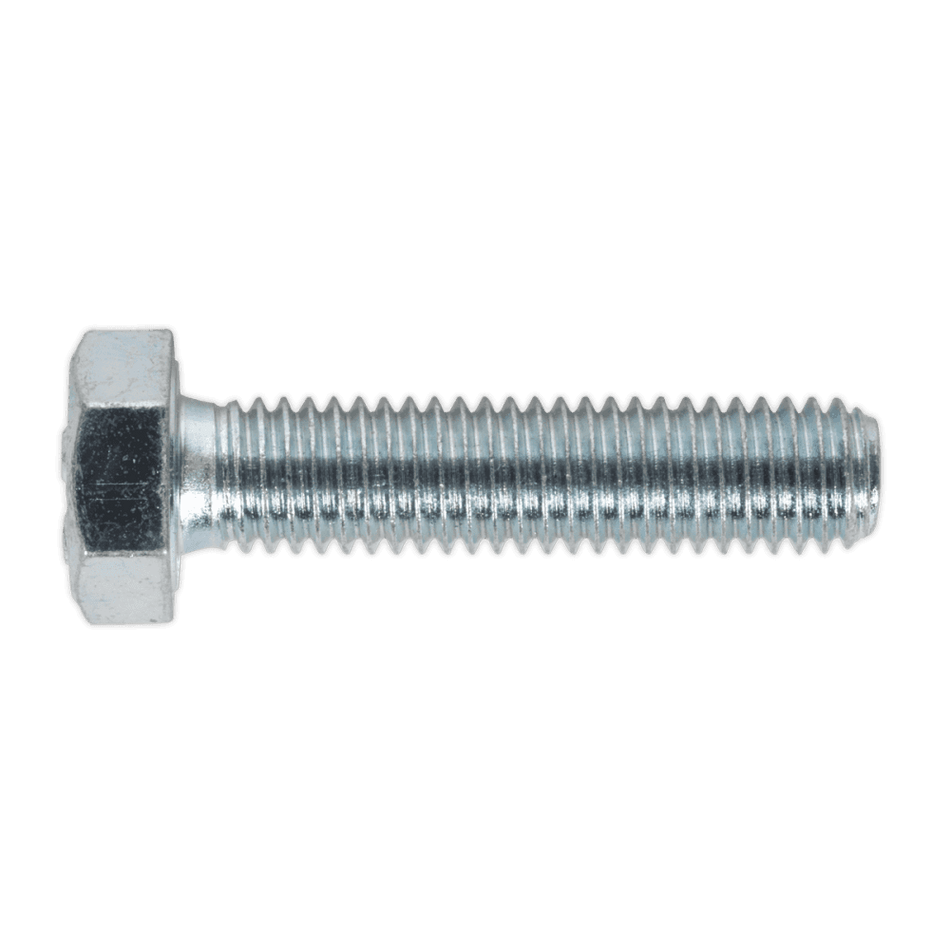 HT Setscrew M8 x 35mm 8.8 Zinc DIN 933 Pack of 50 : Model No.SS835