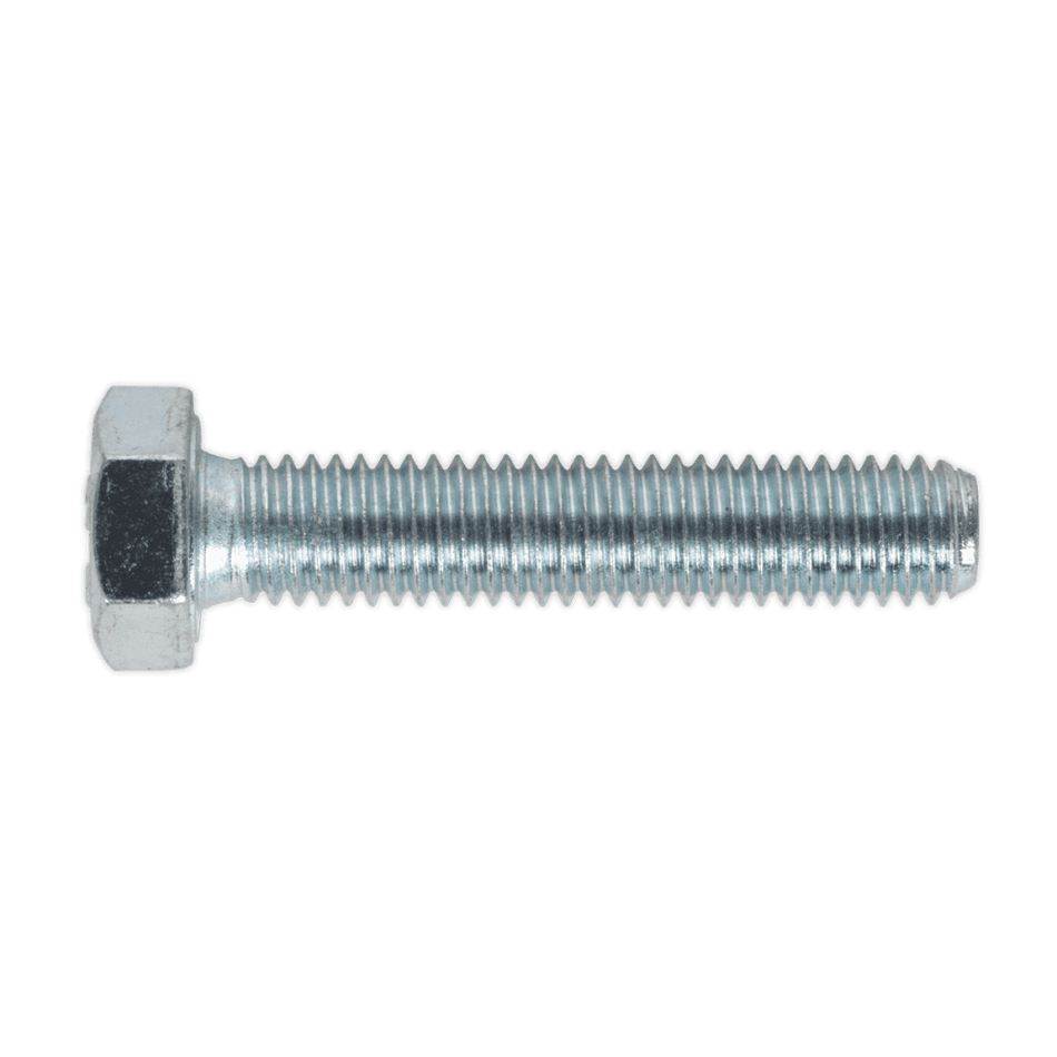 HT Setscrew M8 x 40mm 8.8 Zinc DIN 933 Pack of 50 : Model No.SS840