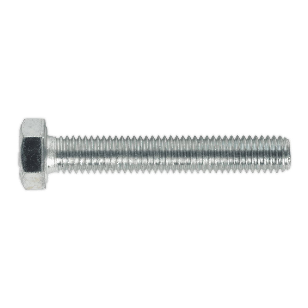 HT Setscrew M8 x 50mm 8.8 Zinc DIN 933 Pack of 50 : Model No.SS850