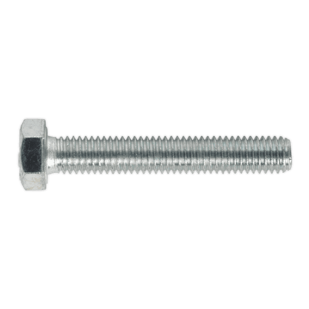 HT Setscrew M8 x 50mm 8.8 Zinc DIN 933 Pack of 50 : Model No.SS850