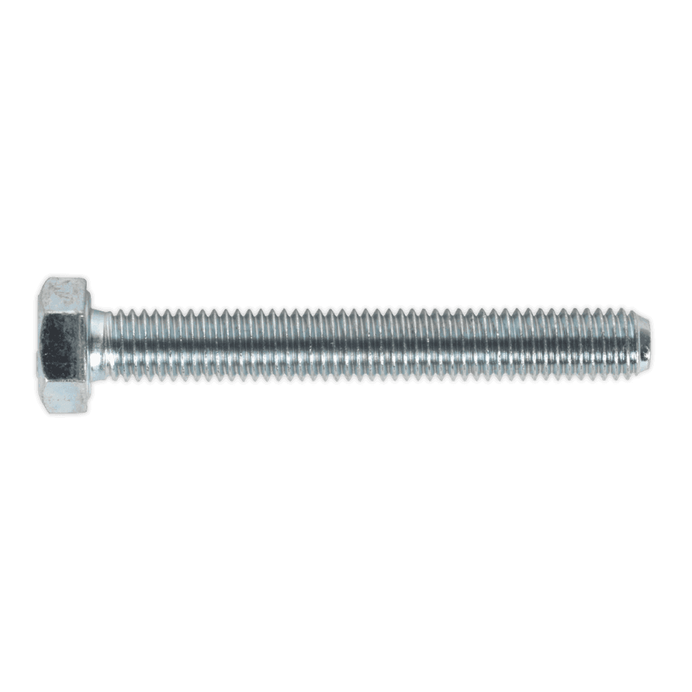 HT Setscrew M8 x 60mm 8.8 Zinc DIN 933 Pack of 50 : Model No.SS860